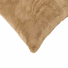 vidaXL Cushion Cover 6 pcs HEERLEN Taupe 80 x 80 cm Faux Rabbit Fur 5
