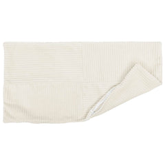 vidaXL Cushion Cover 6 pcs ALMELO Cream 40 x 60 cm Corduroy 3