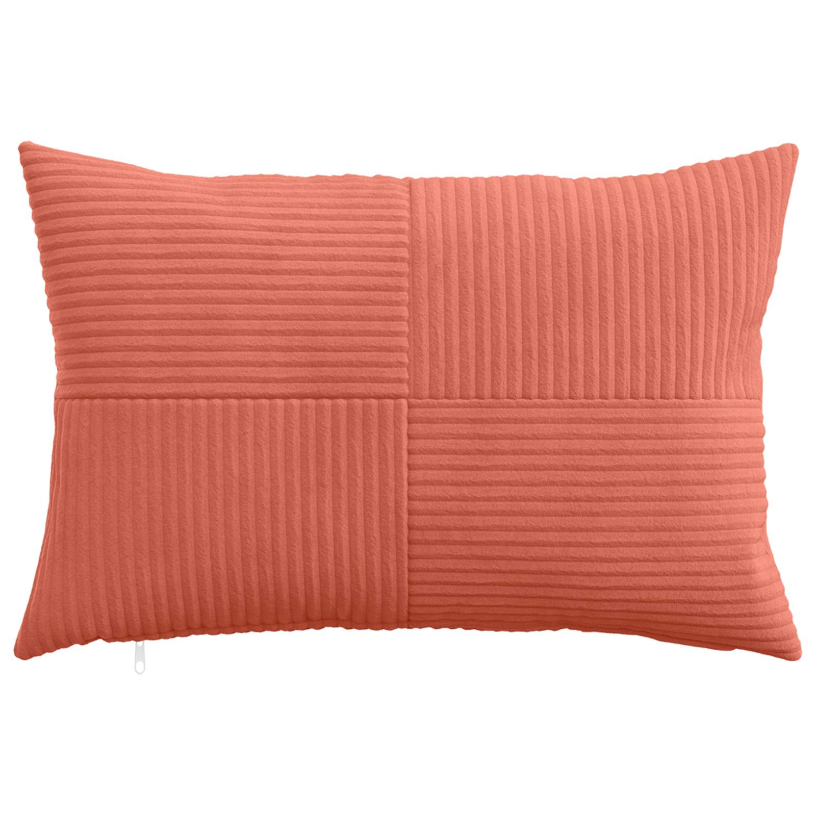 vidaXL Cushion Cover 6 pcs ALMELO Red Orange 40 x 60 cm Corduroy 2