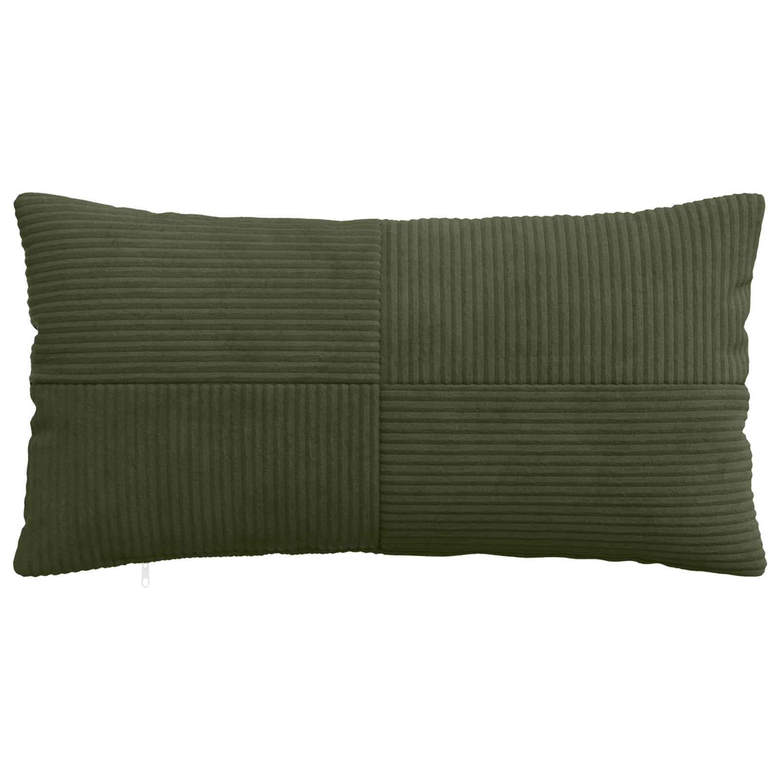 vidaXL Cushion Cover 6 pcs ALMELO Green 40 x 70 cm Corduroy 2