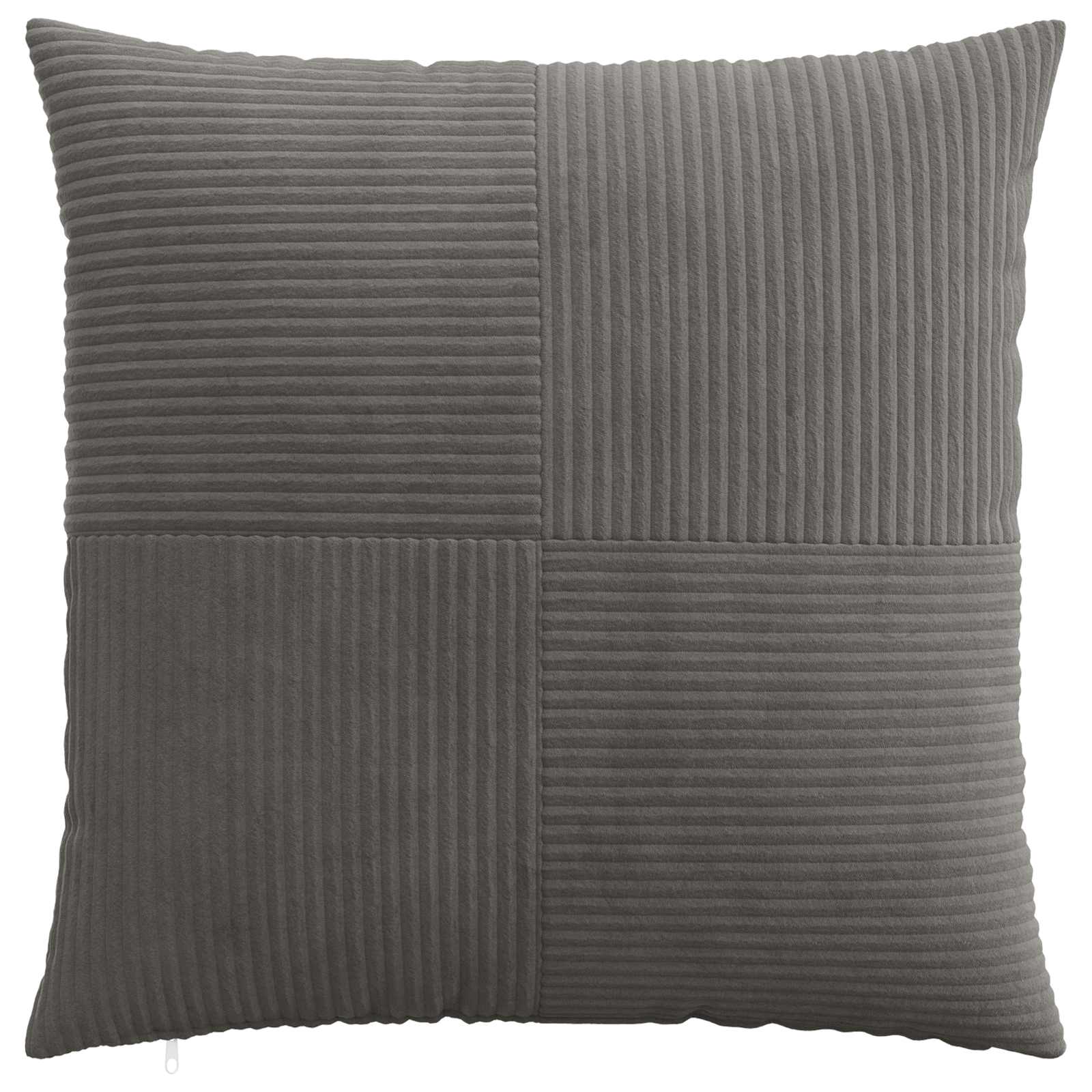 vidaXL Cushion Cover 6 pcs ALMELO Dark Grey 55 x 55 cm Corduroy 2