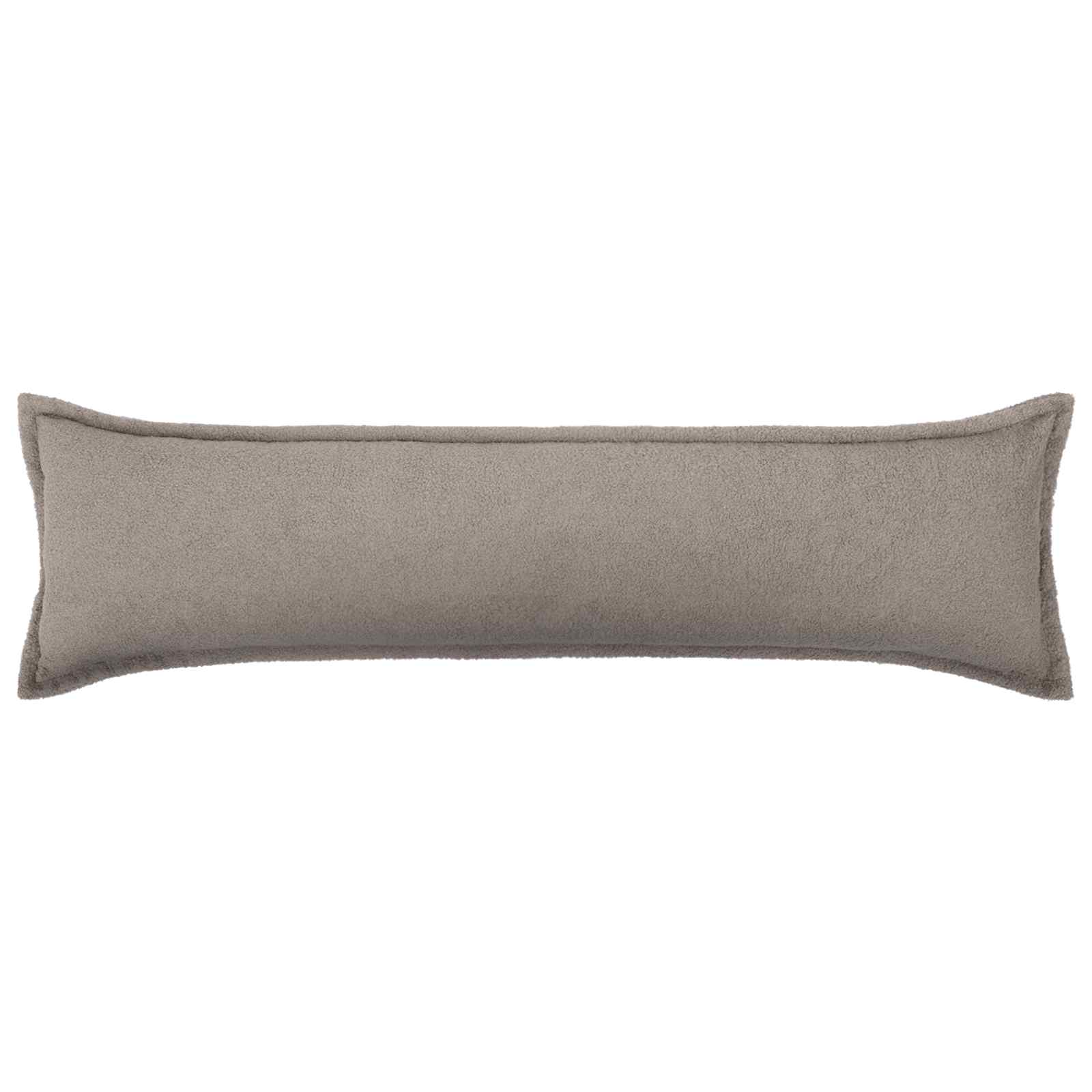 vidaXL Cushion Cover 2 pcs HOUTEN Light Grey 40 x 145 cm Bouclé 2