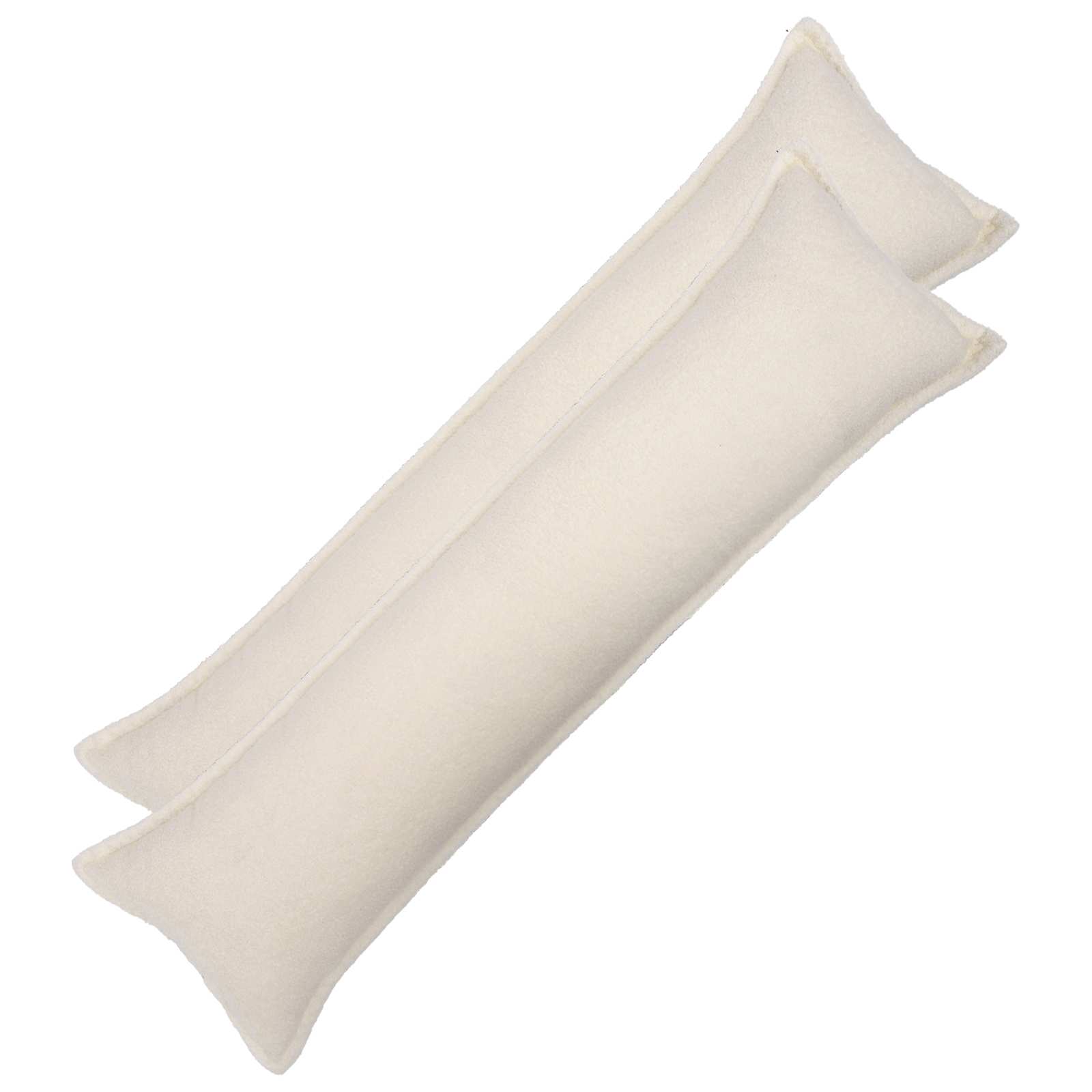 vidaXL Cushion Cover 2 pcs HOUTEN Cream 40 x 145 cm Bouclé 1