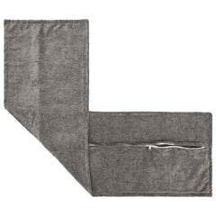 vidaXL Cushion Cover 2 pcs HOUTEN Dark Grey 40 x 145 cm 4
