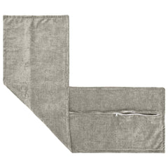 vidaXL Cushion Cover 2 pcs HOUTEN Light Grey 40 x 145 cm 4
