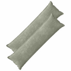 vidaXL Cushion Cover 2 pcs HOUTEN Green 40 x 145 cm Chenille Fabric 2