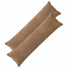 vidaXL Cushion Cover 2 pcs HOUTEN Brown 40 x 145 cm Chenille Fabric 2
