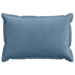 vidaXL Cushion Cover 6 pcs HOUTEN Blue 40 x 60 cm Corduroy 2