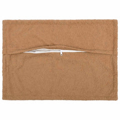 vidaXL Cushion Cover 6 pcs HOUTEN Beige 40 x 60 cm Bouclé 3