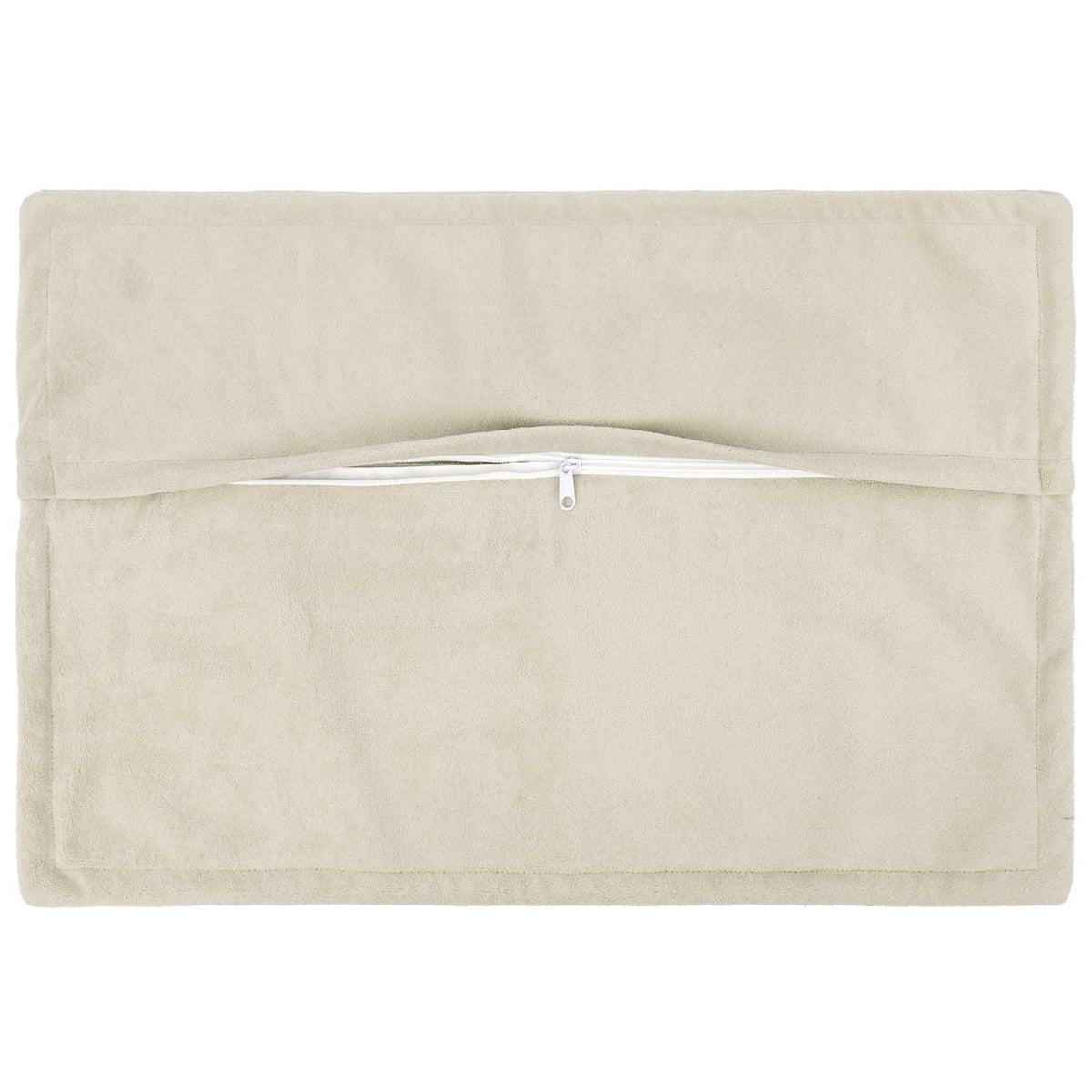 Cushion Cover 6 pcs HOUTEN Cream Microfiber Fleece, image 3