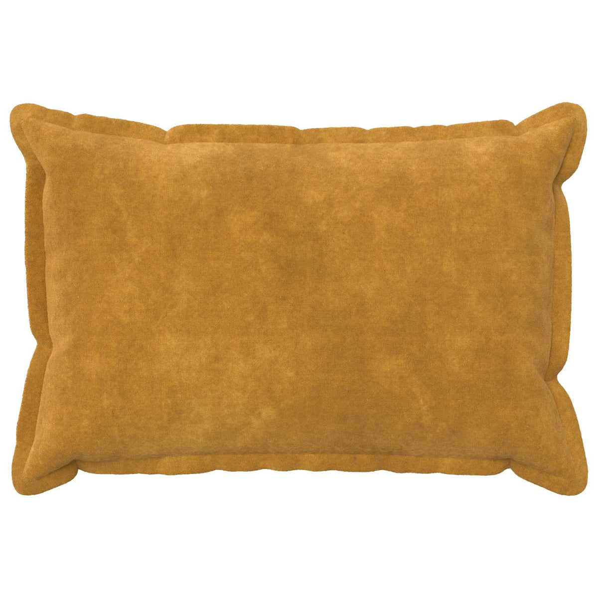 Cushion Cover 6 pcs HOUTEN Yellow Microfiber Fleece, image 2