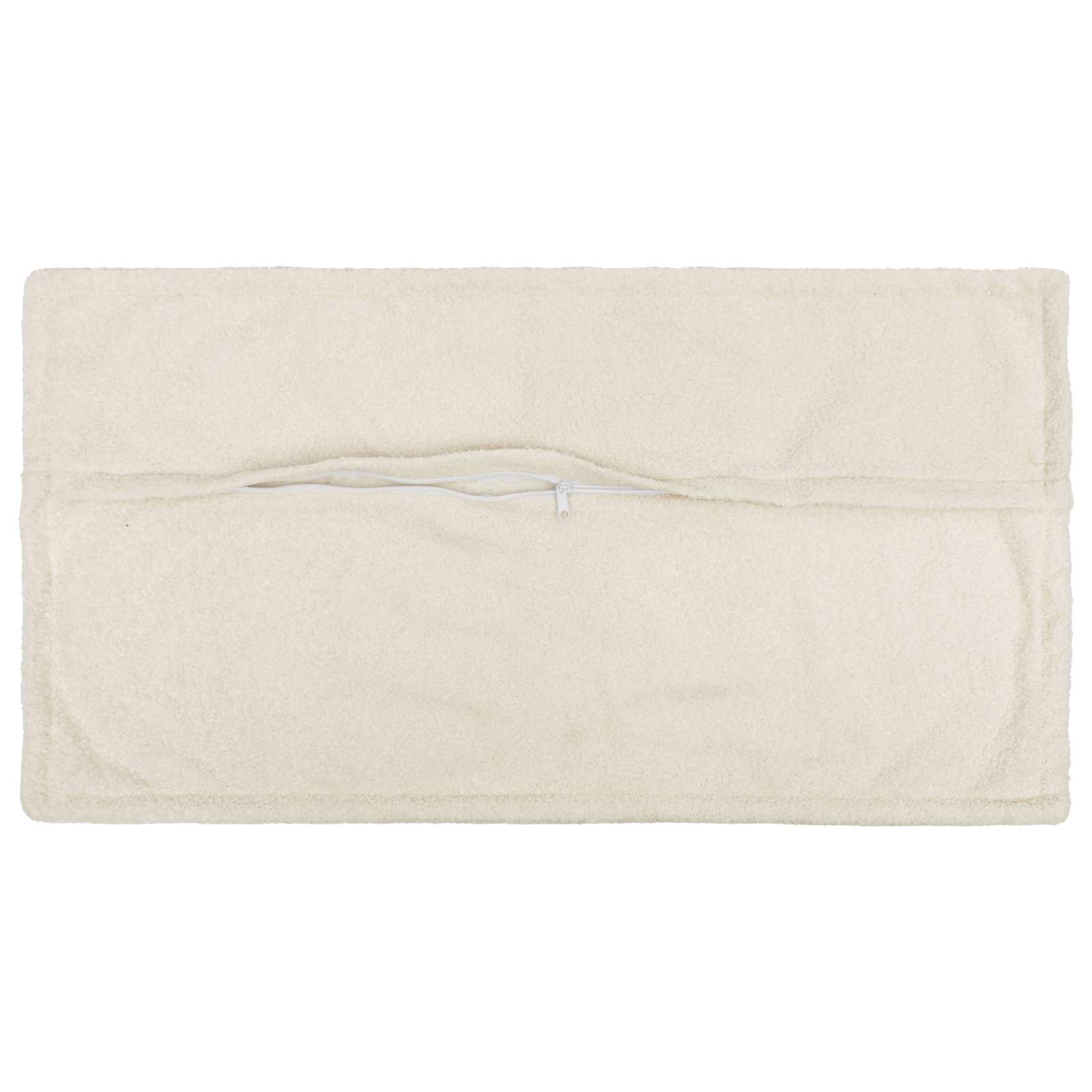 vidaXL Cushion Cover 6 pcs HOUTEN Cream 40 x 70 cm Bouclé 3