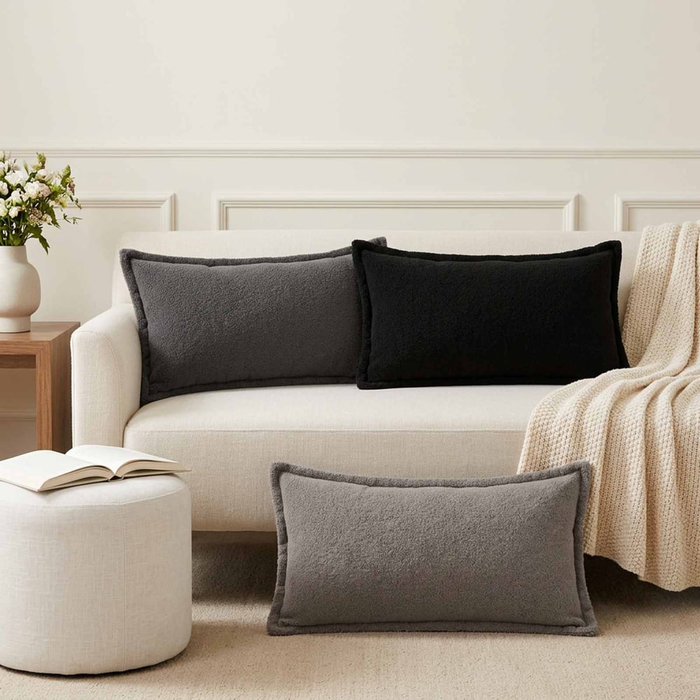 Cushion Cover HOUTEN Bouclé