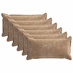 Cushion Cover HOUTEN Brown Chenille Fabric