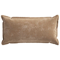 Cushion Cover HOUTEN Brown Chenille Fabric