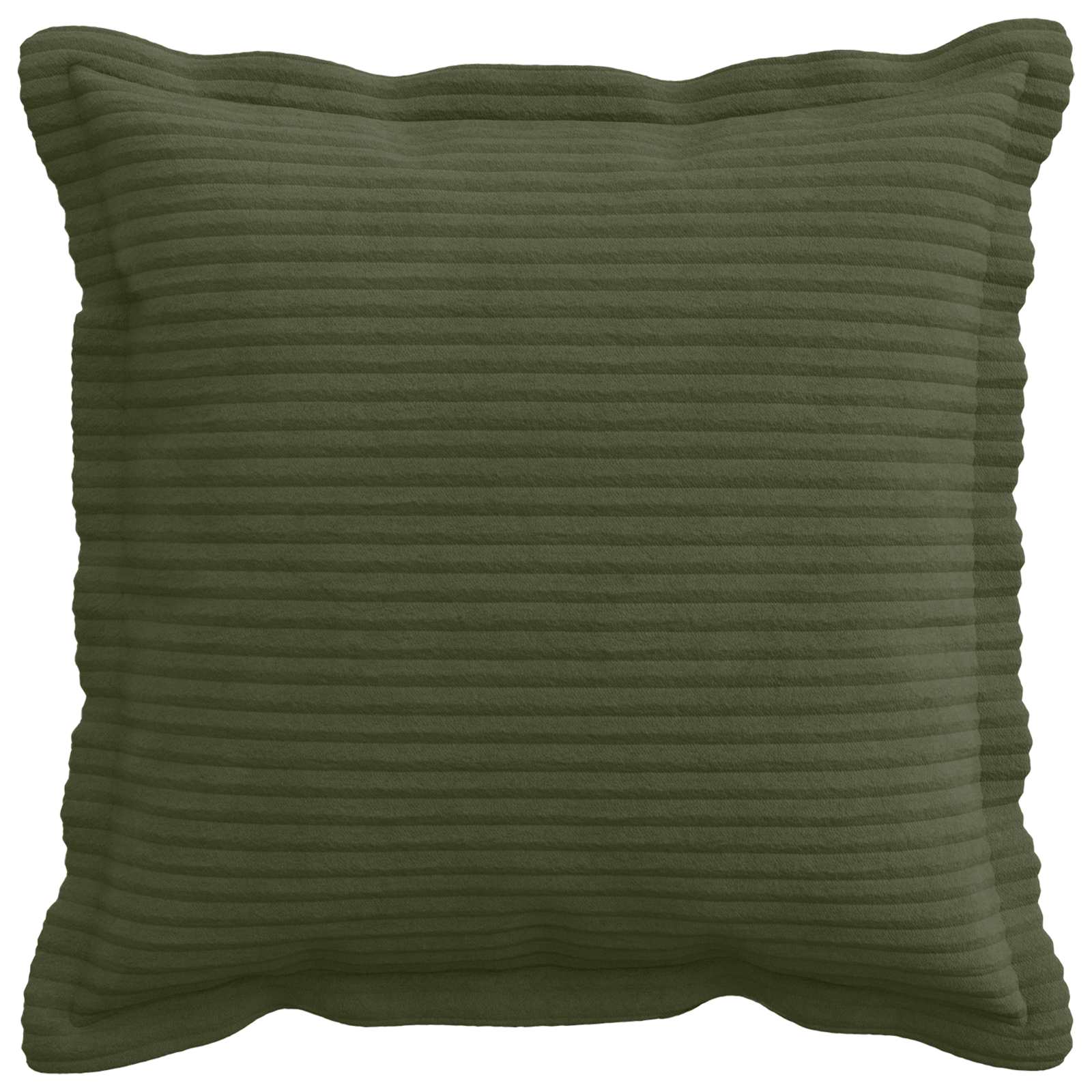 vidaXL Cushion Cover 6 pcs HOUTEN Green 45 x 45 cm Corduroy 2