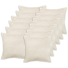 Cushion Cover HOUTEN Cream Bouclé
