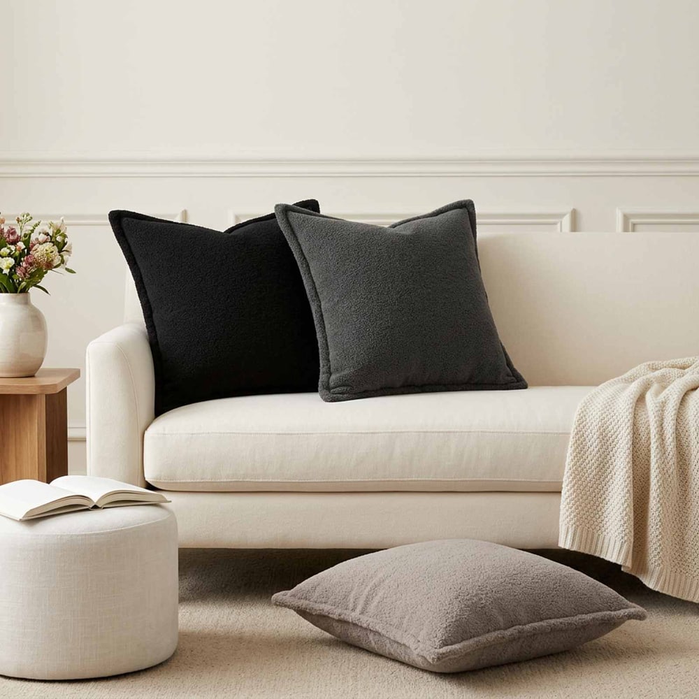 Cushion Cover HOUTEN Bouclé