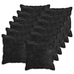 vidaXL Cushion Cover 12 pcs HOUTEN Anthracite 45 x 45 cm 2