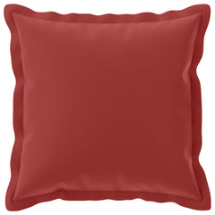 vidaXL Cushion Cover 12 pcs HOUTEN Wine Red 45 x 45 cm Polyester 3