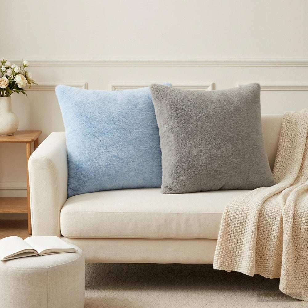 Cushion Cover HOUTEN Light Grey