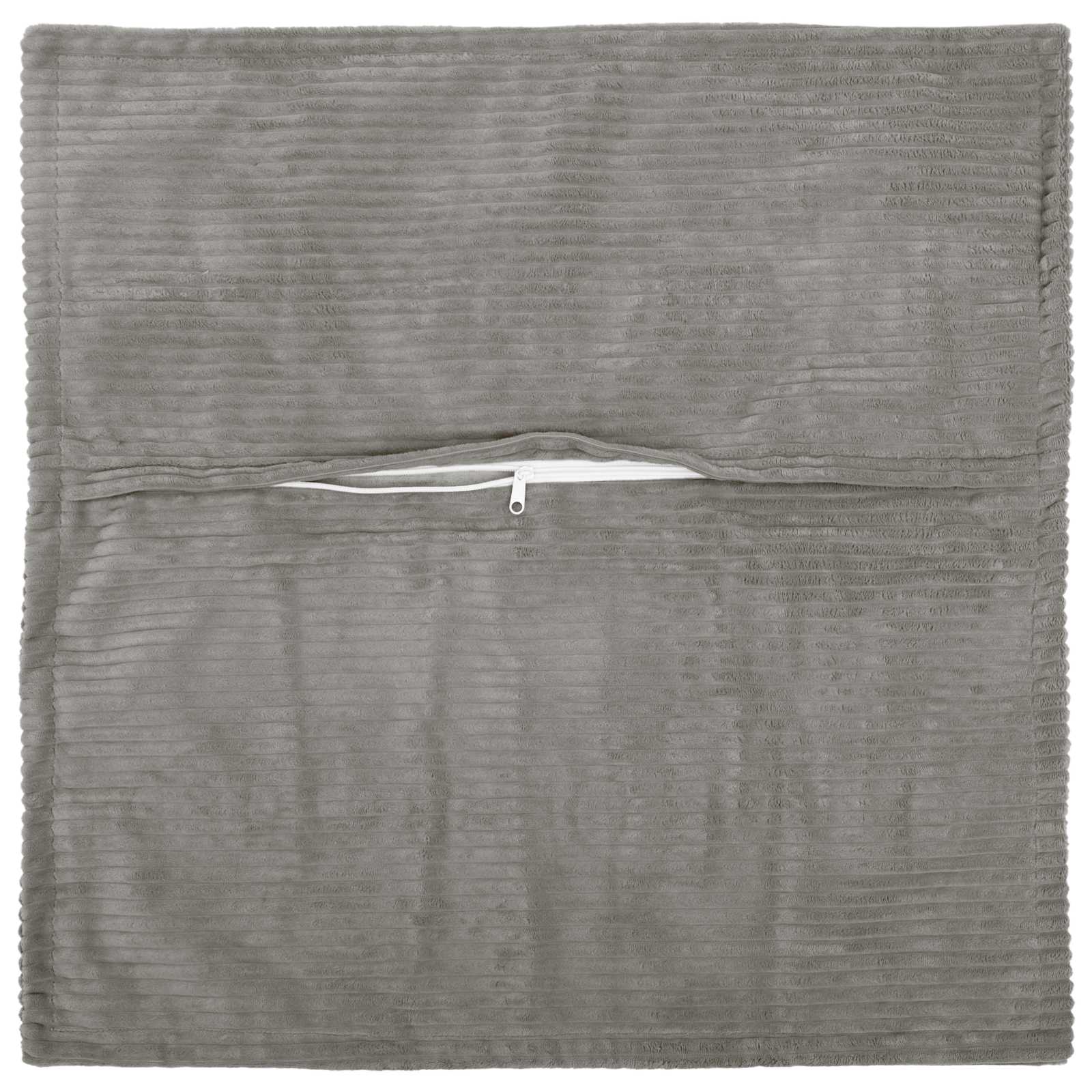 vidaXL Cushion Cover 6 pcs HOUTEN Light Grey 50 x 50 cm Corduroy 3