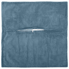 vidaXL Cushion Cover 6 pcs HOUTEN Blue 50 x 50 cm Corduroy 3
