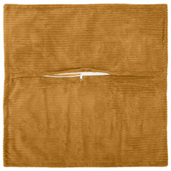 vidaXL Cushion Cover 6 pcs HOUTEN Yellow 50 x 50 cm Corduroy 3