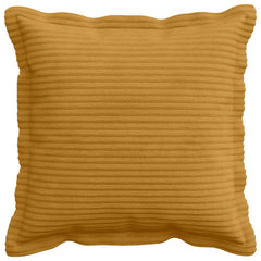vidaXL Cushion Cover 6 pcs HOUTEN Yellow 50 x 50 cm Corduroy 2