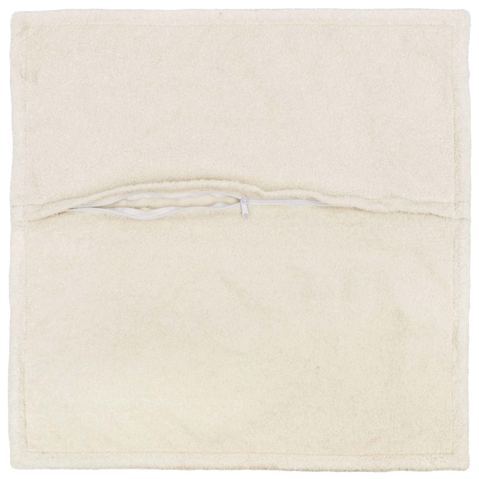 vidaXL Cushion Cover 6 pcs HOUTEN Cream 50 x 50 cm Bouclé 3