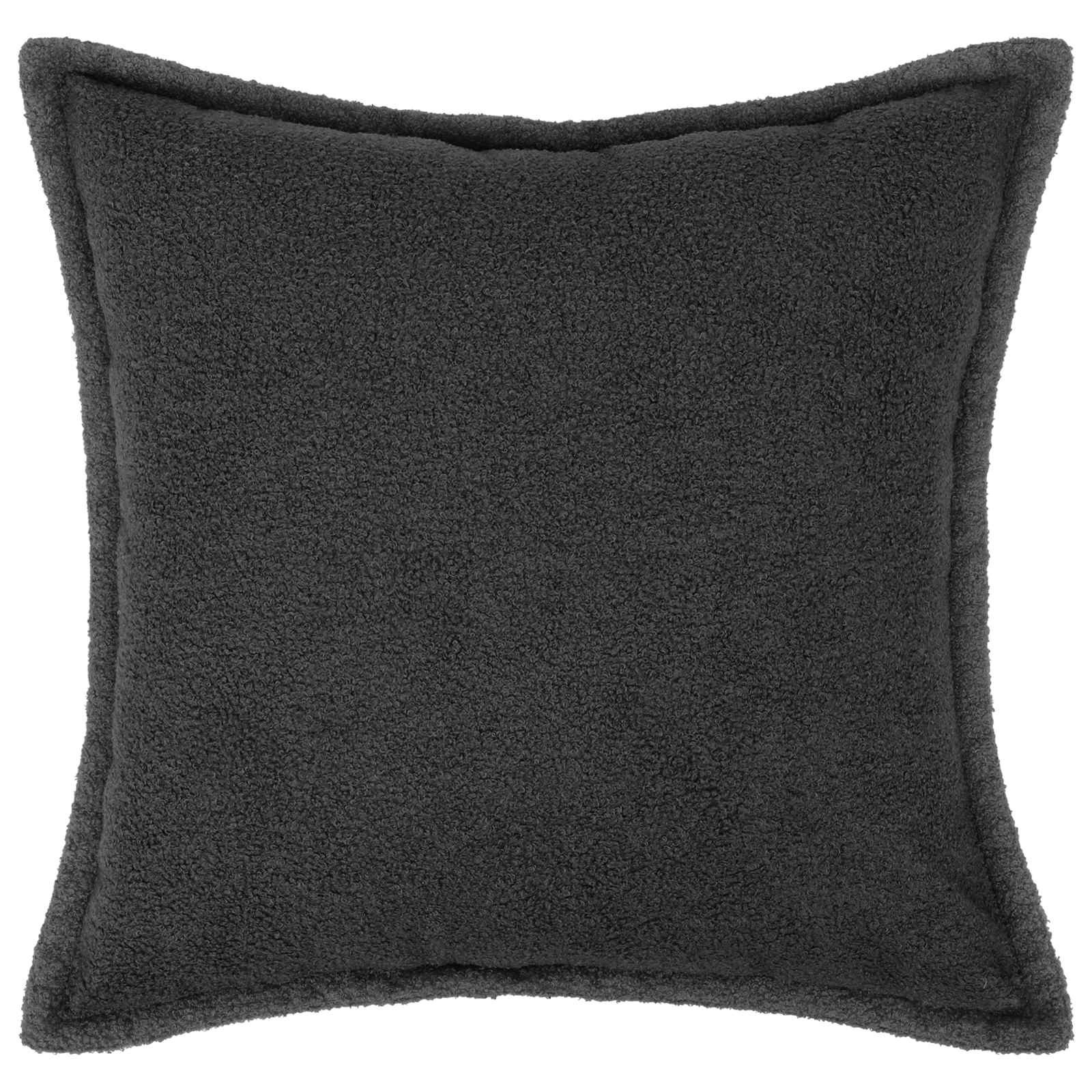 vidaXL Cushion Cover 6 pcs HOUTEN Dark Grey 50 x 50 cm Bouclé 2