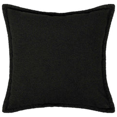 vidaXL Cushion Cover 6 pcs HOUTEN Black 50 x 50 cm Bouclé 2
