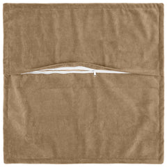 HOUTEN Taupe Microfiber Fleece