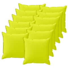 vidaXL Cushion Cover 12 pcs HOUTEN Bright Green 50 x 50 cm Polyester 2
