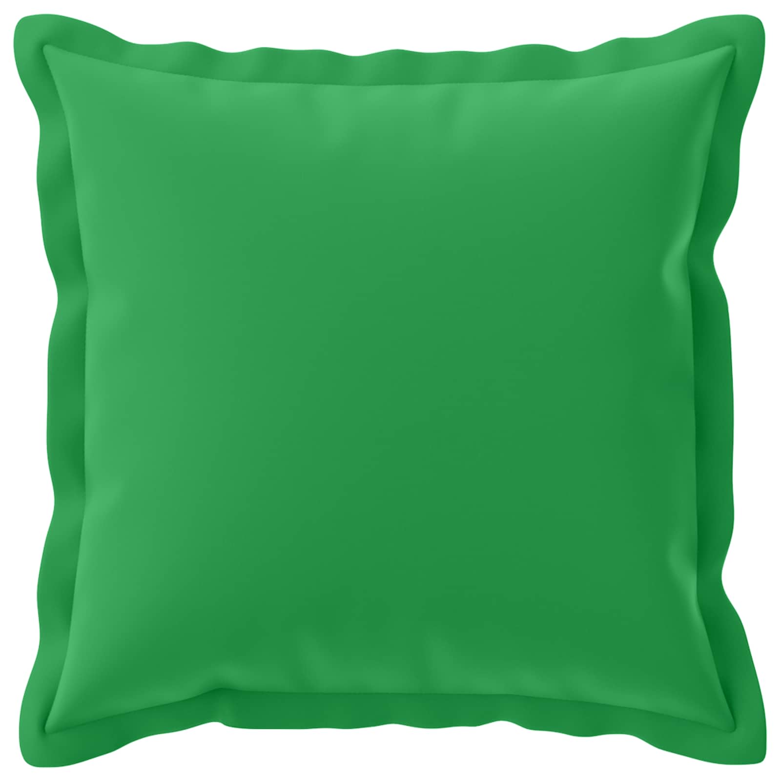 vidaXL Cushion Cover 12 pcs HOUTEN Green 50 x 50 cm Polyester 3