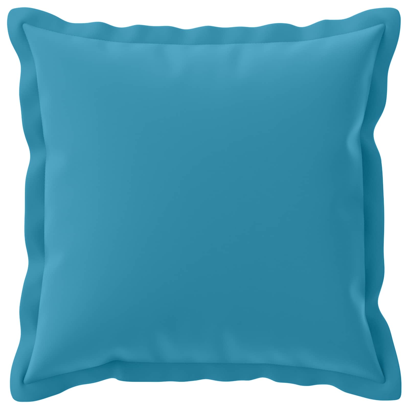 vidaXL Cushion Cover 12 pcs HOUTEN Light Blue 50 x 50 cm Polyester 3