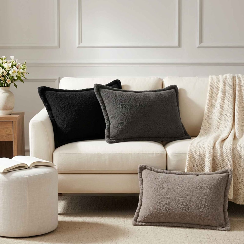 Cushion Cover HOUTEN Bouclé