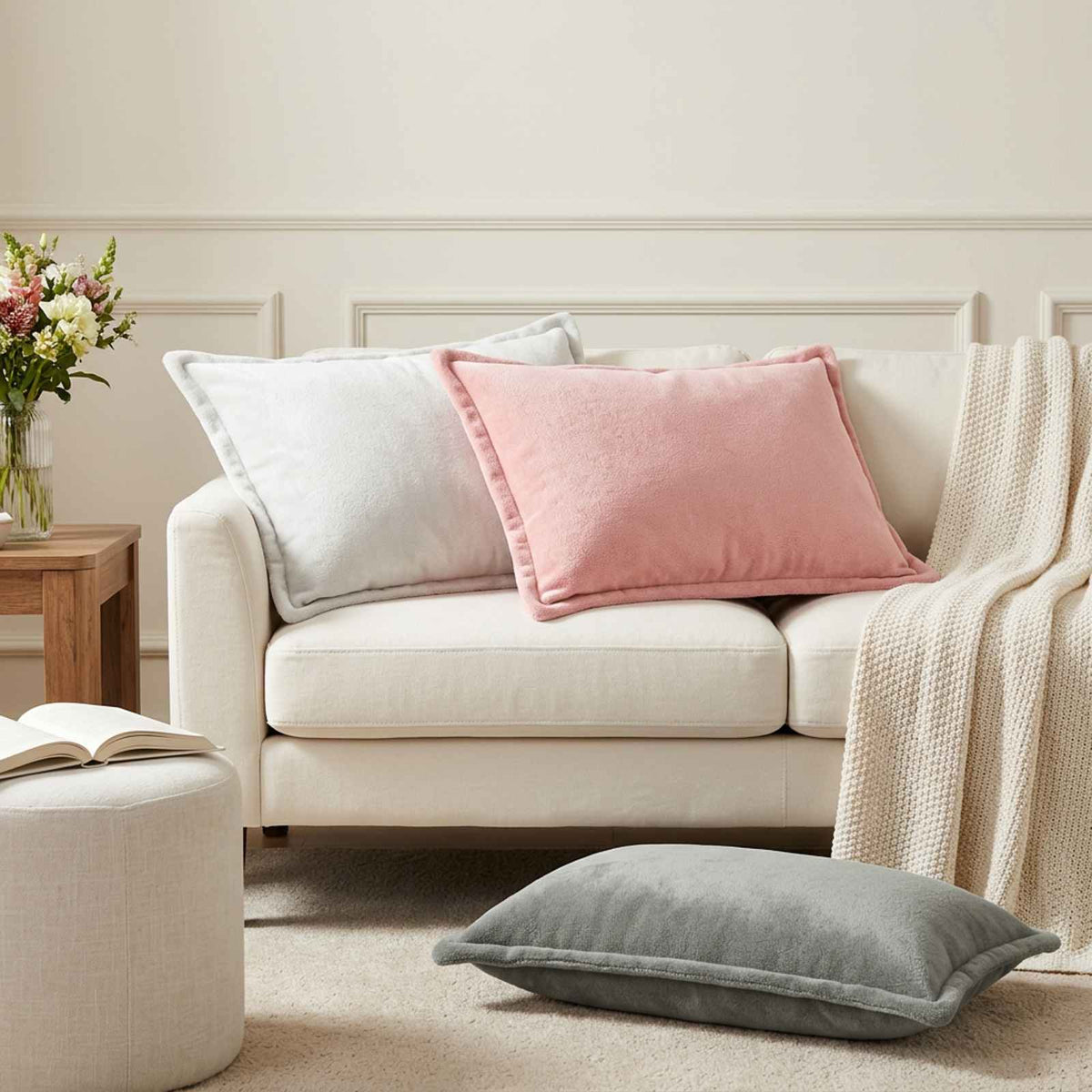Cushion Cover Grey