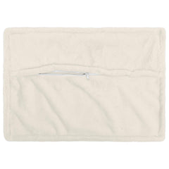 vidaXL Cushion Cover 6 pcs HOUTEN White 50 x 70 cm Faux Rabbit Fur 4