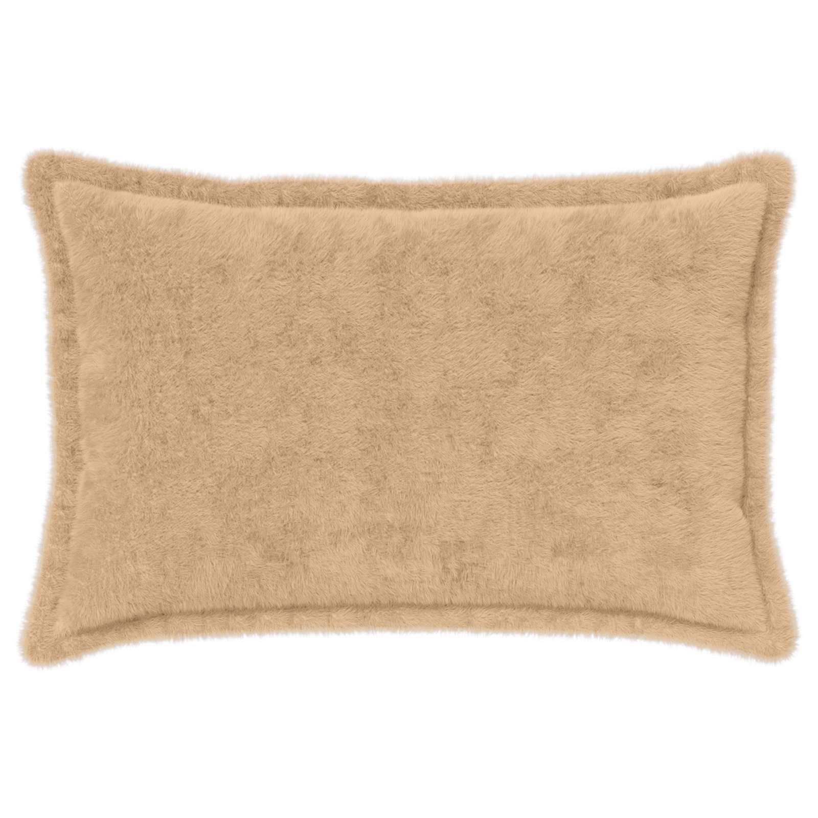 vidaXL Cushion Cover 6 pcs HOUTEN Cream 50 x 70 cm Faux Rabbit Fur 3