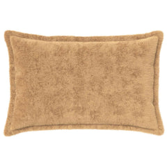 vidaXL Cushion Cover 6 pcs HOUTEN Taupe 50 x 70 cm Faux Rabbit Fur 3