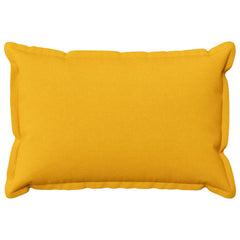 vidaXL Cushion Cover 6 pcs HOUTEN Light Yellow 50 x 75 cm Faux Linen 3