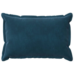 vidaXL Cushion Cover 6 pcs HOUTEN Blue 50 x 75 cm Velvet 3