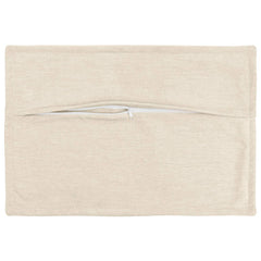 vidaXL Cushion Cover 6 pcs HOUTEN Cream 50 x 75 cm Chenille Fabric 4