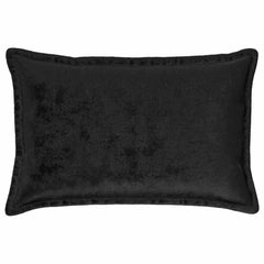 vidaXL Cushion Cover 6 pcs HOUTEN Black 50 x 75 cm Flannel 2