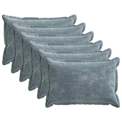 vidaXL Cushion Cover 6 pcs HOUTEN Light Blue 50 x 80 cm 2