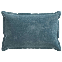 vidaXL Cushion Cover 6 pcs HOUTEN Blue 50 x 80 cm Chenille Fabric 3