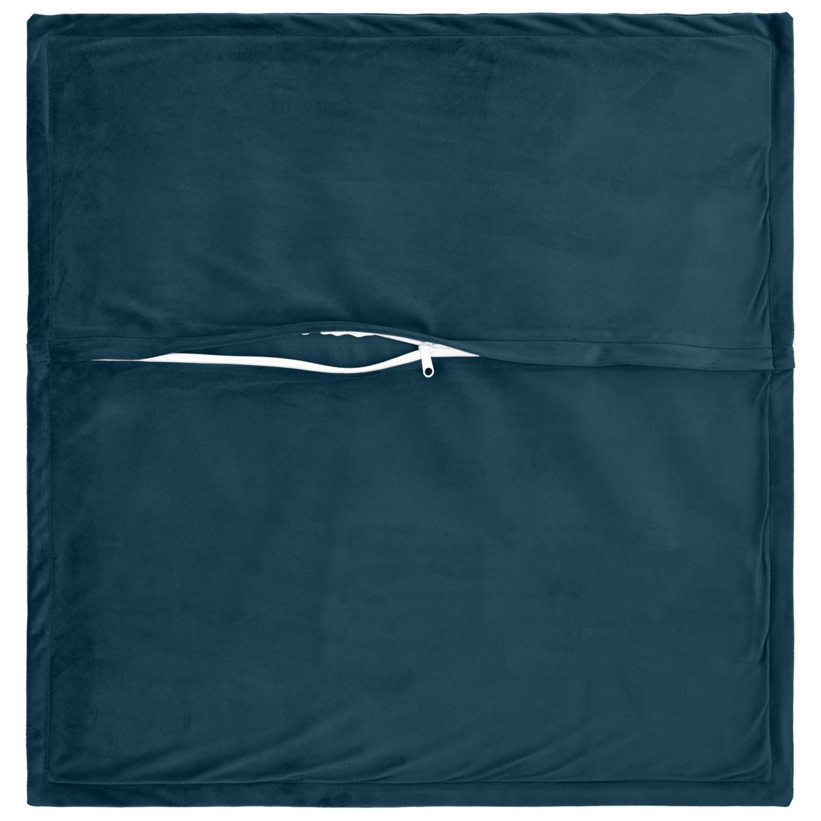 vidaXL Cushion Cover 6 pcs HOUTEN Blue 60 x 60 cm Velvet 4