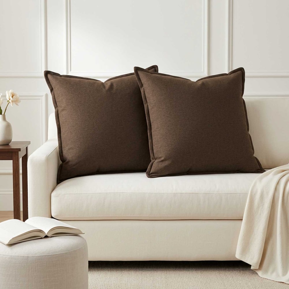 Cushion Cover HOUTEN Faux Linen
