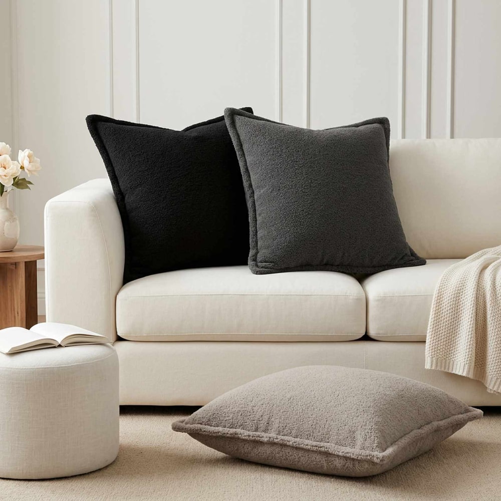 Cushion Cover HOUTEN Bouclé